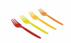 Gimex Kuchengabeln Rainbow 4tlg.