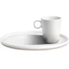 Brunner Espressoset Odette, Weiß/grau