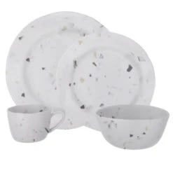 Travellife Geschirrset Soria 16-teilig, Terrazzo