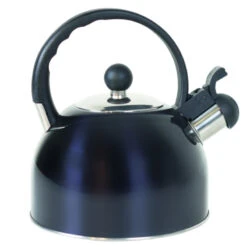 Via Mondo Tee-Flötenkessel Schwarz, 1,5 Liter