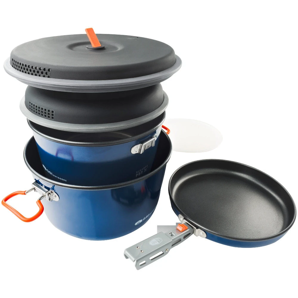 GSI Kochset Bugaboo Ceramic Base Camper, Gr. L 3 GSI Kochset Bugaboo Ceramic Base Camper, Gr. L