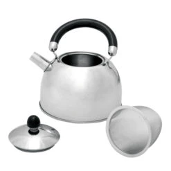 I+v Wasserkessel 1,0 Liter Edelstahl Mit Teesieb