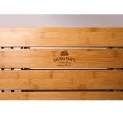 Holiday Travel Klapptisch Single, Mit Bambus-Platte -Campingmöbel Für Den Außenbereich Geschäft 439910594 2