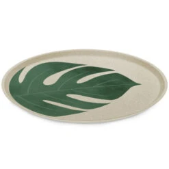 Koziol Teller Monstera Leaf, 4 Stück