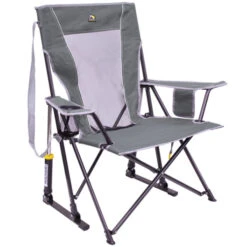 GCI Outdoor Schaukelstuhl Comfort Pro Rocker, Grau