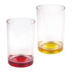 Camp4 Trinkglas 350 Ml Gelb + Rot, 2er Set