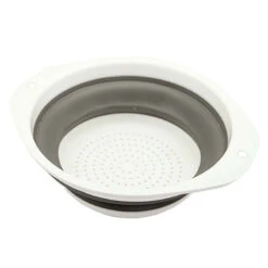 Camp4 Faltbares Sieb, Weiß/grau