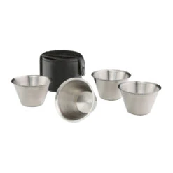 Becherset Im Lederetui, 30 Ml