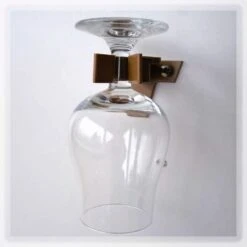 Mega-Klipp Glashalter Standard Für 4 Gläser, Braun