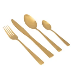Gimex Besteckset 16-teilig, Gold