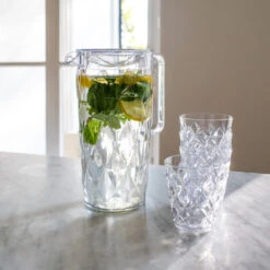 Koziol Karaffe Crystal Mit 4 Bechern -Campingmöbel Für Den Außenbereich Geschäft 550241 3