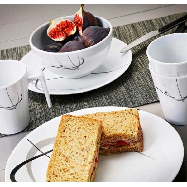 Brunner Melamin-Geschirrset Serenade 16-teilig 6 Brunner Melamin-Geschirrset Serenade 16-teilig – Bild 4