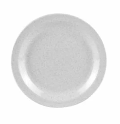 Waca Dessertteller Melamingeschirr Granit Uni