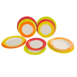 Gimex Geschirr-Set Rainbow, 12-tlg.