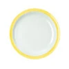 Waca Teller Flach Melamingeschirr Bistro Gelb -Campingmöbel Für Den Außenbereich Geschäft 550543 0