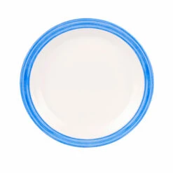 Waca Dessertteller Melamingeschirr Bistro Blau