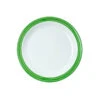 Waca Dessertteller Melamingeschirr Bistro, Grün