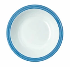 Waca Suppenteller Melamingeschirr Bistro Blau