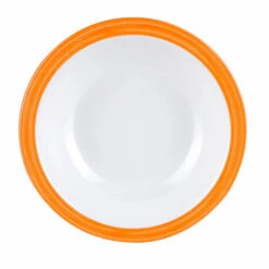 Waca Suppenteller Melamingeschirr Bistro Orange