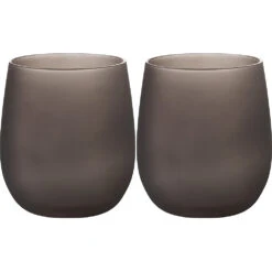 Brunner Trinkglas Brownsatin 350 Ml, 2er Set