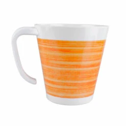 Waca Henkelbecher Melamingeschirr Bistro Orange