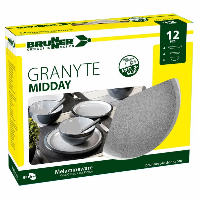 Brunner Geschirrset Granyte 12-tlg. 4 Brunner Geschirrset Granyte 12-tlg. – Bild 2