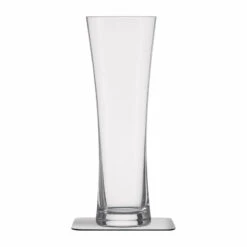 Silwy Bier-Kristallglas Mit Magnet 330 Ml, 2er-Set Mit Untersetzer