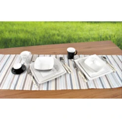 Gimex Geschirrset Black Pearl, 16tlg. -Campingmöbel Für Den Außenbereich Geschäft 550680 3