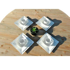 Gimex Geschirrset Black Pearl, 16tlg. -Campingmöbel Für Den Außenbereich Geschäft 550680 4