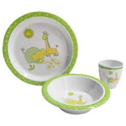 Gimex Kindergeschirr Wildlife, 3-teilig