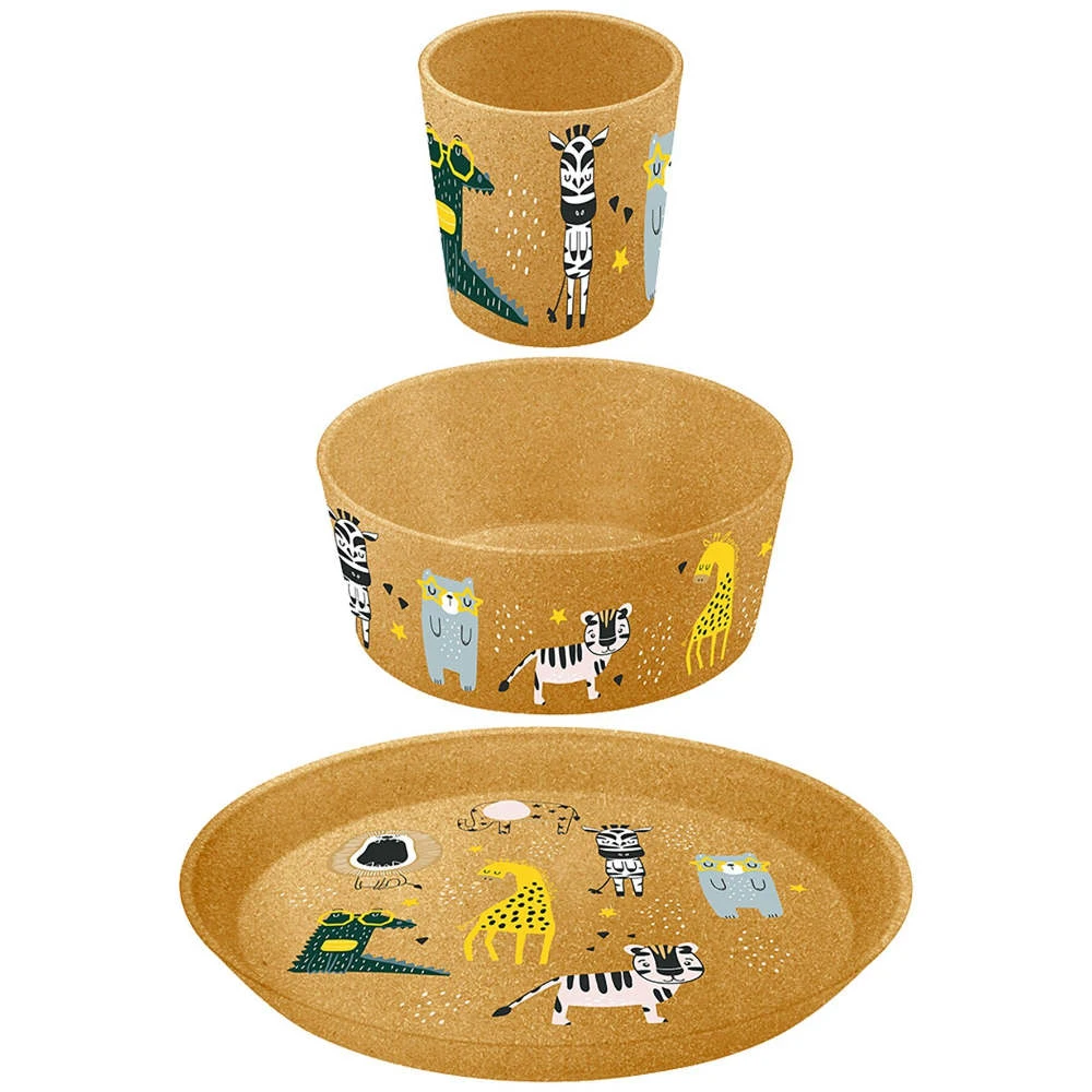 Koziol Kindergeschirr Connect Zoo, 3-teilig 4 Koziol Kindergeschirr Connect Zoo, 3-teilig – Bild 2