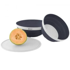 Outwell Collaps Schüssel Und Sieb Set, Dunkelblau -Campingmöbel Für Den Außenbereich Geschäft 551043 2