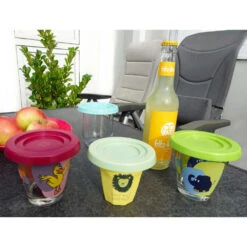 Purvario Trinkglasabdeckung BEE, 4er Set -Campingmöbel Für Den Außenbereich Geschäft 551148 5