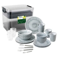 Brunner Geschirrset Pearl All Inclusive VIP, 40-teilig