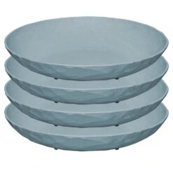 Koziol Suppenteller CLUB 22 Cm Blau, 4er-Set