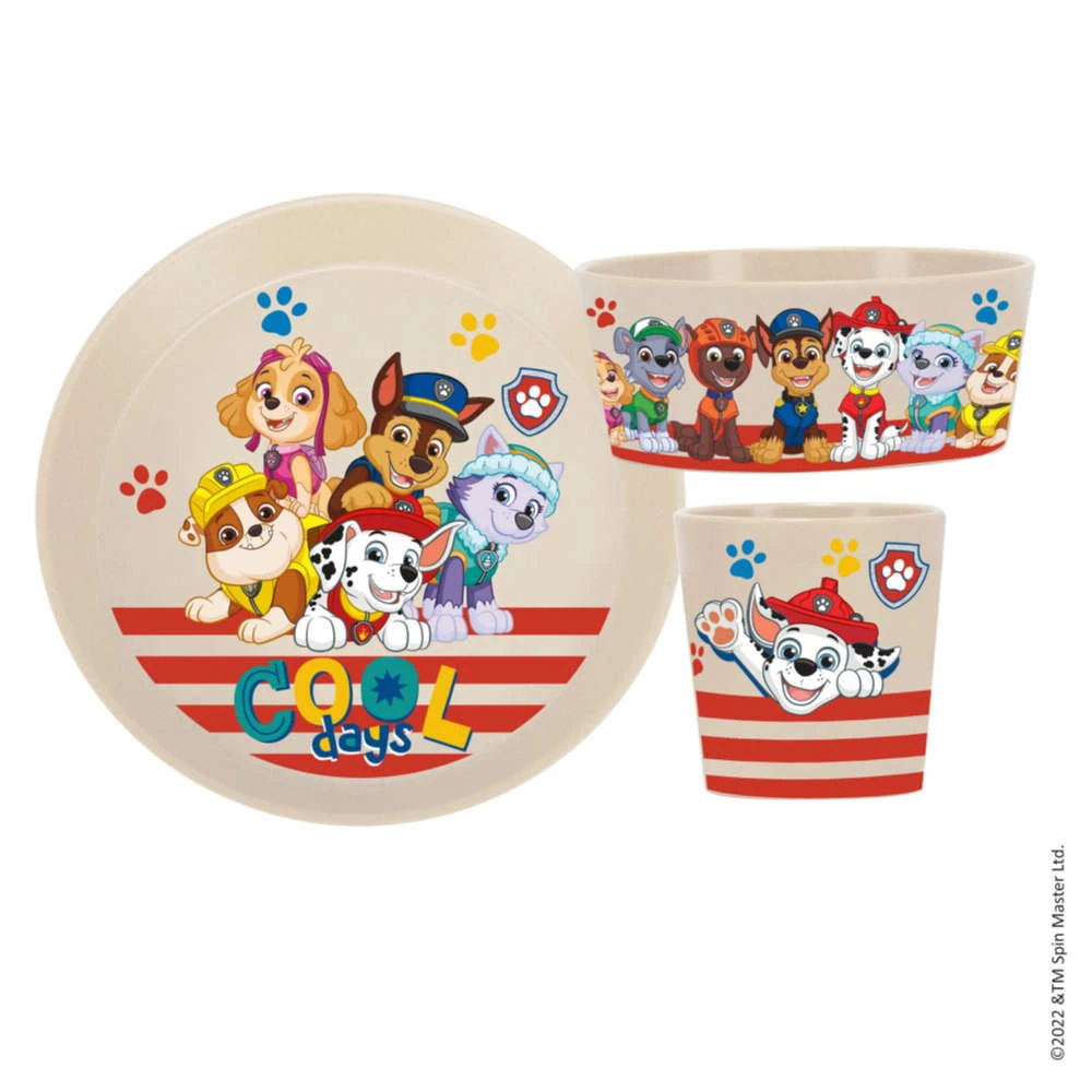 Koziol Kindergeschirr Paw Patrol 3-teilig 3 Koziol Kindergeschirr Paw Patrol 3-teilig