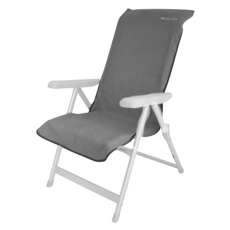 Frankana Frottee Stuhlauflage Grau 3 Frankana Frottee Stuhlauflage Grau