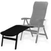 Westfield Fußauflage Breeze Deluxe Schwarz -Campingmöbel Für Den Außenbereich Geschäft 601301 0