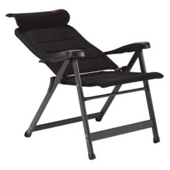Crespo Campingstuhl Compact Niedrig AP/235-ADCS, Schwarz -Campingmöbel Für Den Außenbereich Geschäft 601463 2