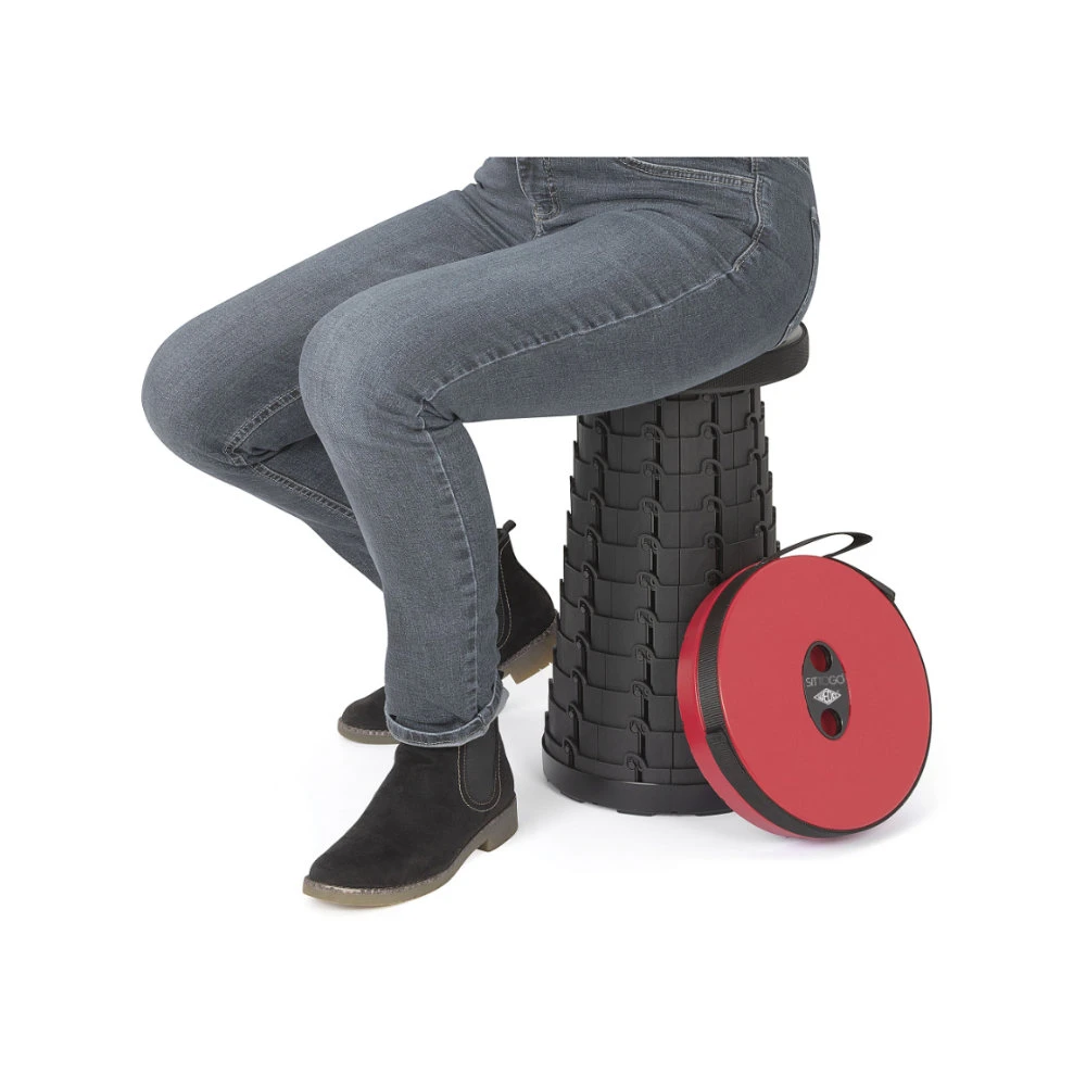 WEDO SITTOGO Teleskop-Hocker, Schwarz 6 WEDO SITTOGO Teleskop-Hocker, Schwarz – Bild 4