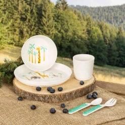 Reer Growing Kinder-Geschirrset WildLife 10 Reer Growing Kinder-Geschirrset WildLife -Campingmöbel Für Den Außenbereich Geschäft 817822010 3