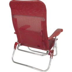 Crespo Strandstuhl Beach Chair Rot -Campingmöbel Für Den Außenbereich Geschäft 9960476 3