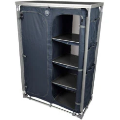 DEFA Campingschrank Mit 8 Fächer Blau