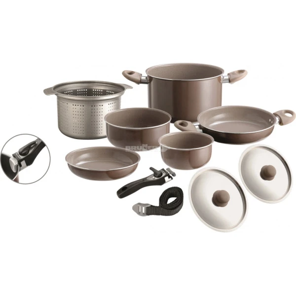 Brunner Topfset Chocolate 9+1 3 Brunner Topfset Chocolate 9+1