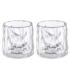 Koziol Trinkglas Club No. 2 Superglas 250 Ml, 2er-Set