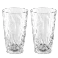 Koziol Trinkglas Club No. 6 Superglas 300 Ml, 2er-Set