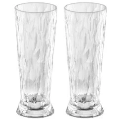 Koziol Bierglas Club No. 11 Superglas 500 Ml, 2er-Set