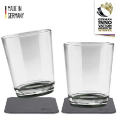 Silwy Magnet-Trinkbecher 250 Ml 2er-Set, Pearl Grey