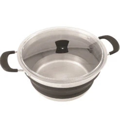 Outwell Collaps Topf M 2,5 Liter Inkl. Deckel, Schwarz
