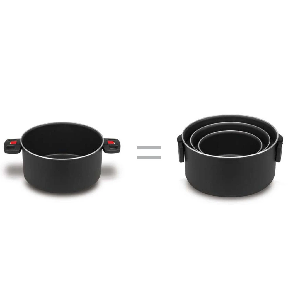 Ballarini Click & Cook Kochtopf Ohne Glasdeckel 4 Ballarini Click & Cook Kochtopf Ohne Glasdeckel – Bild 2